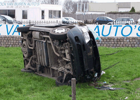 Mercedes vs MAN Truck Kerkdriel, Netherlands