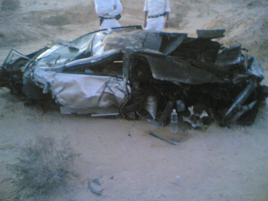 Lamborghini crash