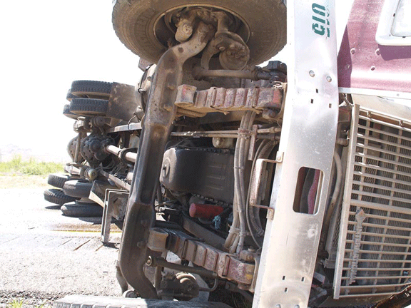 Rollover Truck Concrete