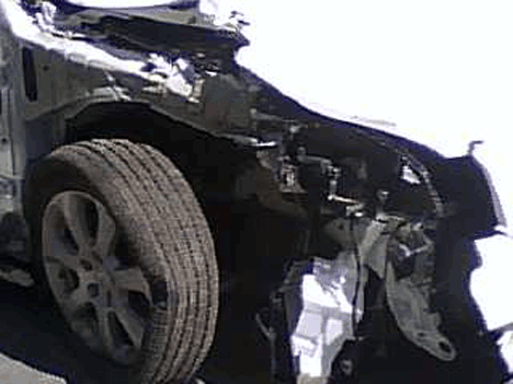 Nissan Maxima Crashed