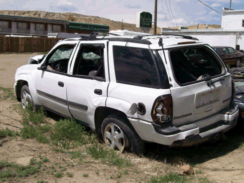 Trailblazer crash
