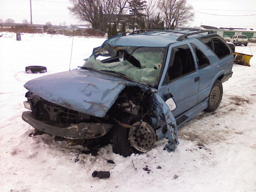 Chevy crash