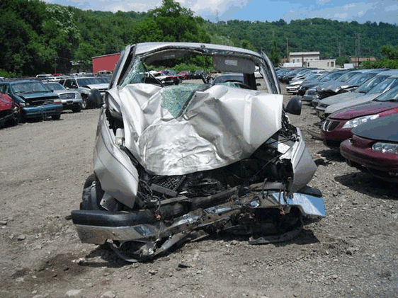 Chevy Silverado Tree Crashed