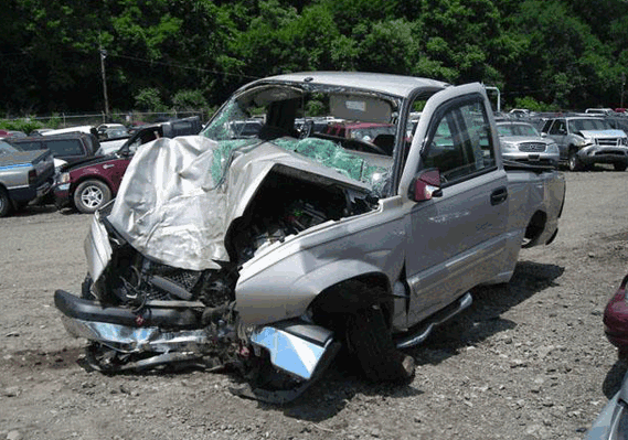 Silverado Wreck