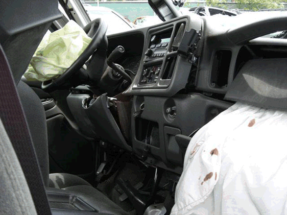 Air Bags Chevy Silverado Truck Crash