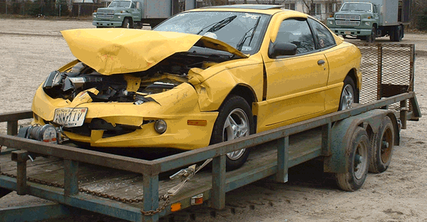 Pontiac Sunfire Crash