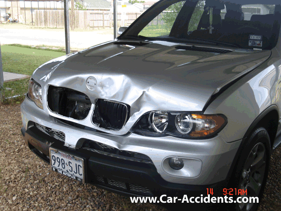 BMW x5 Crash