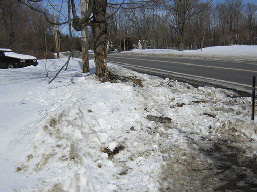 Buick Crash scene