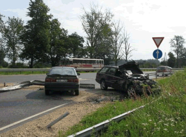 Wrecked Car Latvian