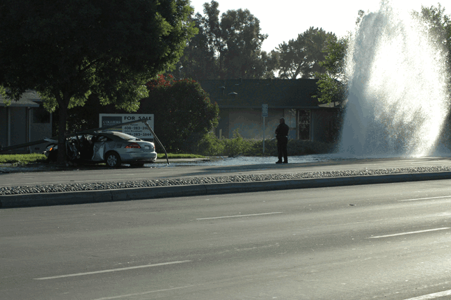 Hydrant crash