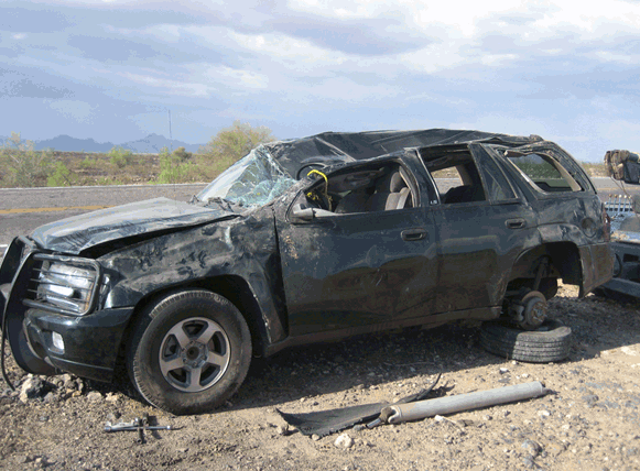 Chevy Trail Balzer Crashed