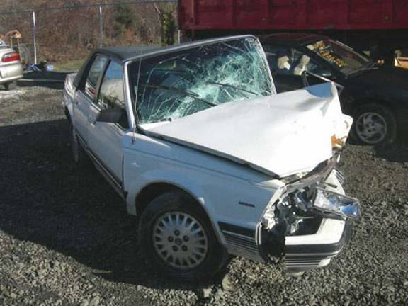 Buick Century crash