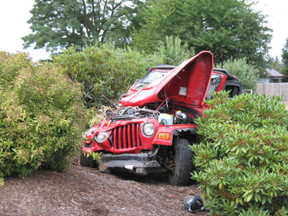 Jeep crashes into airport #5