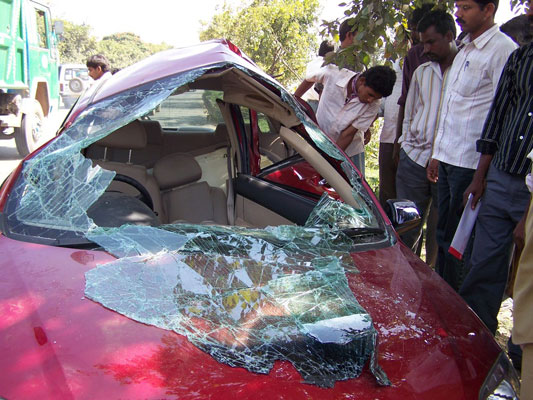 Car+accident+in+india