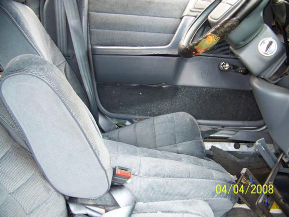 Interior Dodge side crash