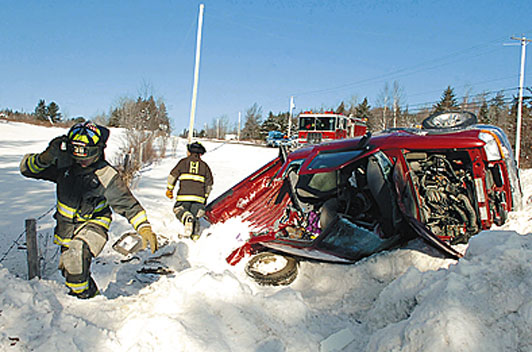 Ford Ranger crash