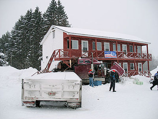 Motel wreck