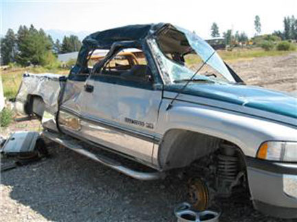 Dodge RAM crash