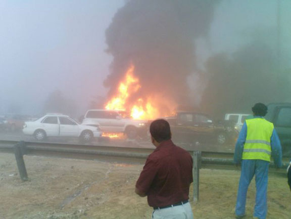 UAE Fog wreck