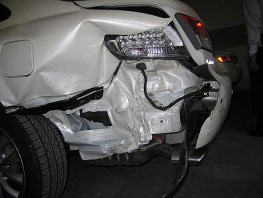 Hyundai wrecked