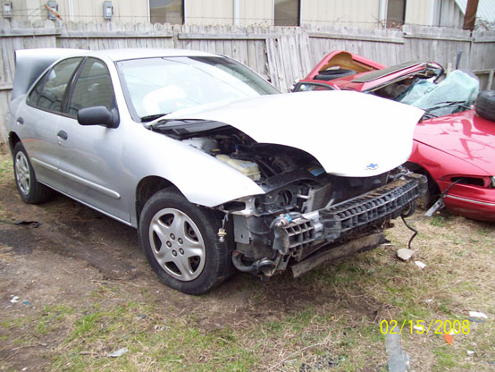 Ejected crash chevy