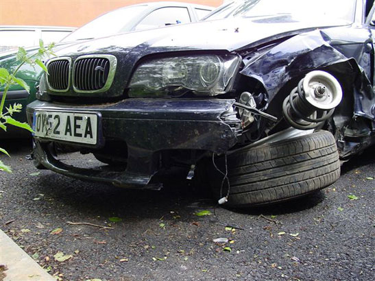 bmw collision