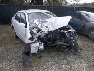 Toyota Corolla Crash