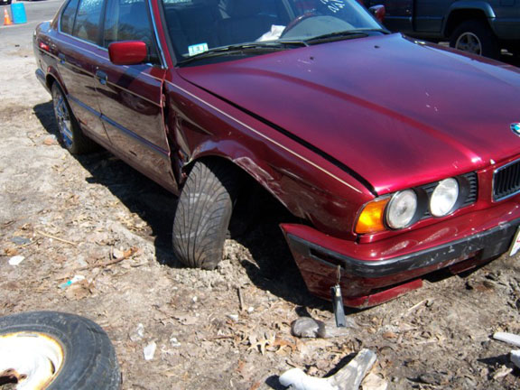 beemer crash
