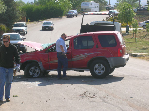 Nissan xterra crash #2