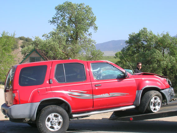 Nissan xterra crash #3