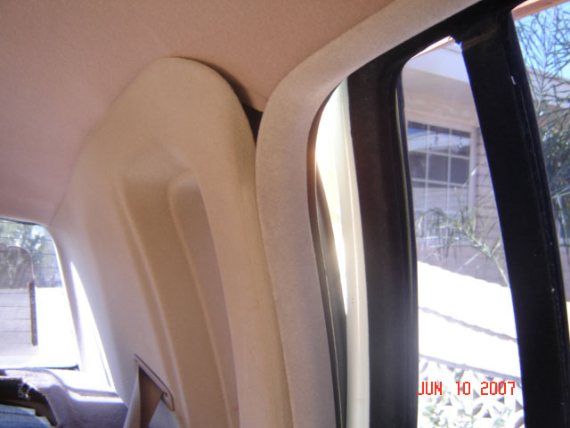 town car interior