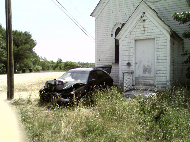 pontiac grand am wrecked