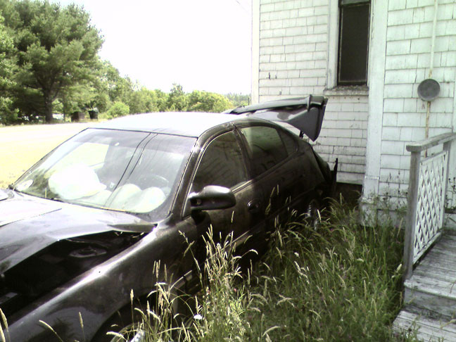 Pontiac wreck