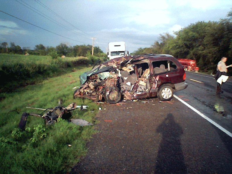 Tank Truck Crash