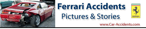 Ferrari Crash Pics