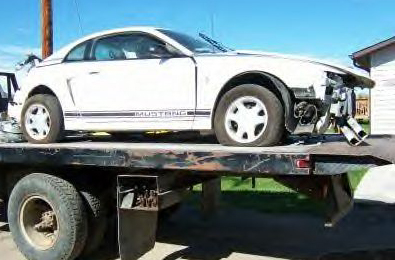 Mustang Wreck Accident