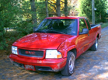 GMC Sonoma Accident