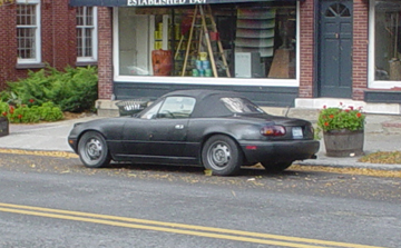 Mazda Miata Soft Top Crash