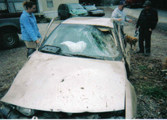 Olds Alero Crash