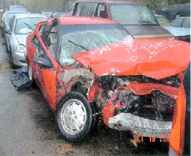 Dodge Shadow Accident