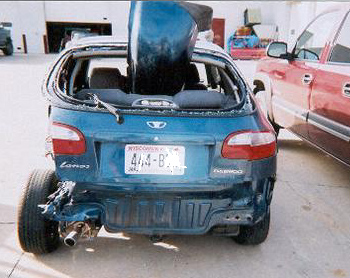 Daewoo Accident Crash