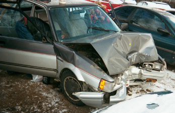 Chevy Nova Crash