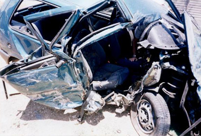 Wrecked Isuzu Bakkie Pretoria, South Africa