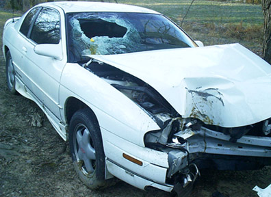 Chevy Monte Carlo Wrecked