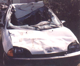 Metro Crashes Black Angus Cow Locust Grove, Oklahoma