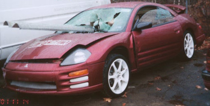 Guardrail Accident