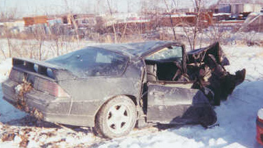 Drunk Driver in Camaro Hits tree