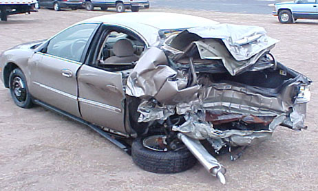 Bad Mercury Sable Crash