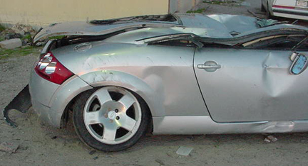 Audi TT Crash Accidents