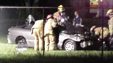 Rescue car crash